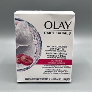 Olay Daily Facials Grape Seed Extract Hydrating Clean Facial Cloths 33 ct